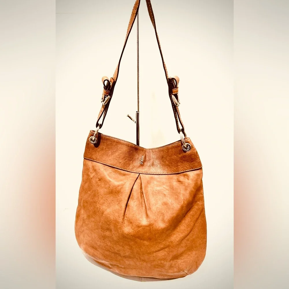 Marco Buggiani Italy Genuine Leather Hobo Bag